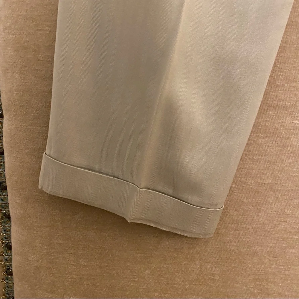 TOMMY BAHAMA Pleat Front Silk Trousers
